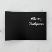 Gotische kerstboom V Kaart (Binnen)