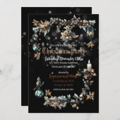  Gotische Kerstfeest uitnodiging (Voorkant / Achterkant)