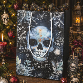 Gotische Kerstmis Schedel Creepmas Medium Cadeauzakje