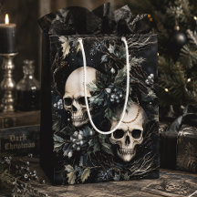 Gotische Kerstmis Schedels Creepmas