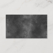 Gotische  kinderwagen Baby shower Luier Raffle Visitekaartje (Achterkant)