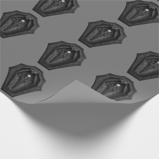 Gotische kist cadeaupapier (Hoek)