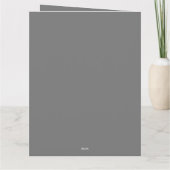 Gotische kist kaart (Achterkant)