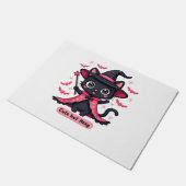 Gotische kitten in roze - lief, maar betoverd Over Deurmat (Schuin)