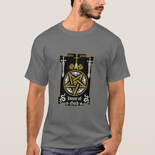 Gotische kleding en Accessoires T-shirt (Voorkant)