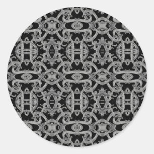 GOTISCHE Kleine Ronde Stickers