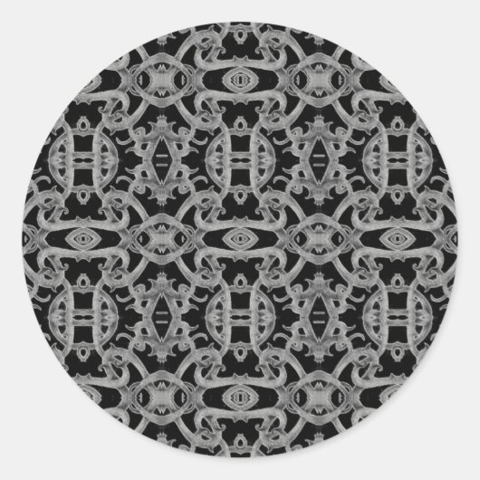 GOTISCHE Kleine Ronde Stickers (Voorkant)