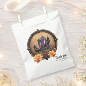 Gotische koets met raven en Rozen Bedankzakje (Geknipt)