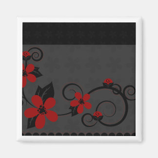 Gotische Kokeshi Kimono Design Magnet