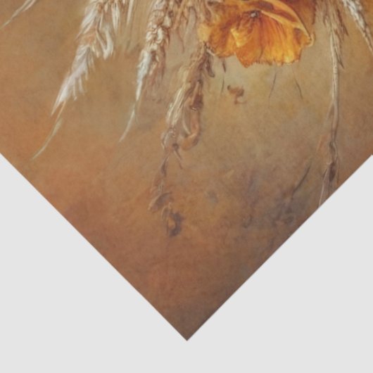 Gotische koningin van de zomer decoupage tissuepapier (Detail)