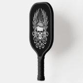 Gotische Konings Schedels Pickleball Paddle (Links)