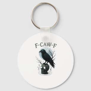 Gotische Kraai F Kraai F Raaf Schedel Halloween Gr Sleutelhanger