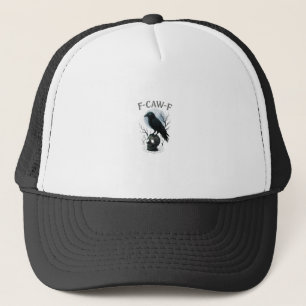 Gotische Kraai F Kraai F Raaf Schedel Halloween Gr Trucker Pet