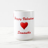 Gotische kraai & liefde hart Valentijnse Mok (Center)