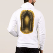 Gotische Kruisboog Ritssluiting Hoodie - Licht van (Achterkant)