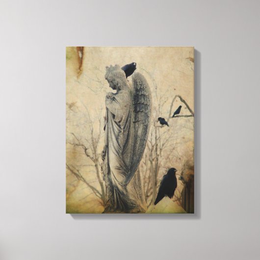 Gotische Kunst Canvas Afdruk (Voorkant)