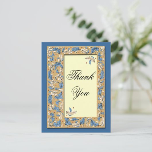 Gotische kunst Dank u Briefkaart (Staand voorkant)