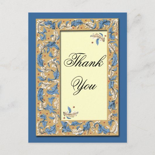 Gotische kunst Dank u Briefkaart (Voorkant)