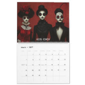 Gotische Kunststijlen Kalender (Mar 2027)