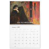 Gotische Kunststijlen Kalender (Jan 2027)