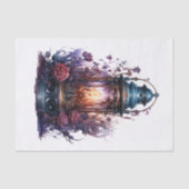 Gotische Lantaarn Kunst voor Decoupage Tissuepapier (Voorkant)