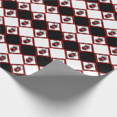 Gotische lantaarns cadeaupapier (Hoek)