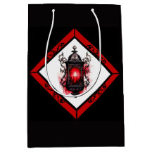 Gotische lantaarns cadeaupapier