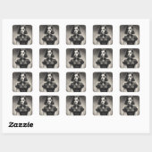 Gotische LBD Sticker voor Elegante Stijl (Vel)