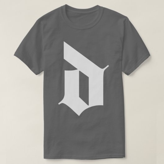 gotische letter t-shirt (Design voorkant)