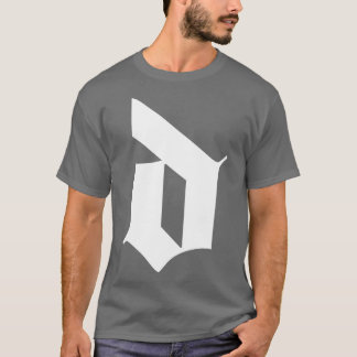 gotische letter t-shirt