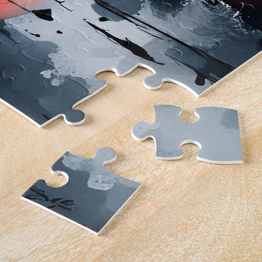 Gotische liefde legpuzzel (Zijkant)