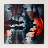 Gotische liefde legpuzzel (Horizontaal)