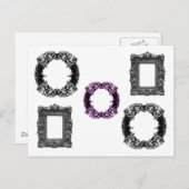 Gotische lijsten briefkaart (Voorkant / Achterkant)