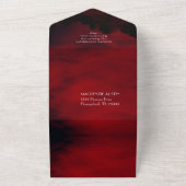 gotische luxe | Death Do Us Part beroemd gemaakt d All In One Uitnodiging (Buitenkant)