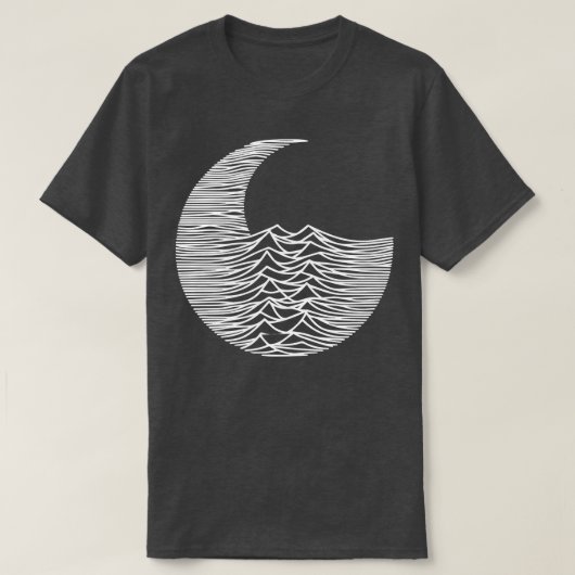 Gotische maan 1 t-shirt (Design voorkant)