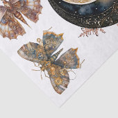 Gotische maan en steampunk Kunst voor Decoupage Tissuepapier (Detail)