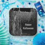 Gotische  maïs doolhof Halloween Party Papieren Bordje (Feest)