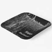 Gotische maïs doolhof Halloween Party Papieren Bordje (Gebogen)