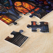 Gotische Mansion Halloween Legpuzzel (Zijkant)