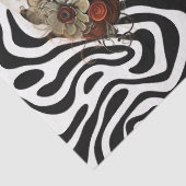 Gotische Meisje Bloemen Decoupage & Craft Tissuepapier (Detail)