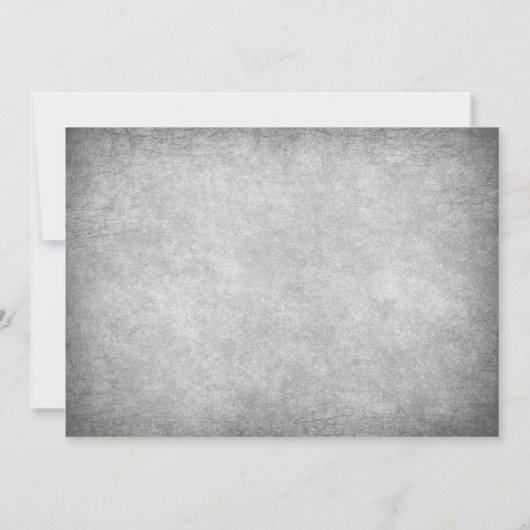 Gotische Meisje Verjaardag Kaart (Achterkant)