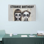 GOTISCHE MEISJES VERJAARDAGSFEESTJE GOTHIC MEISJE  SPANDOEK (Beurs)
