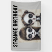 GOTISCHE MEISJES VERJAARDAGSFEESTJE GOTHIC MEISJE  SPANDOEK (Verticaal)