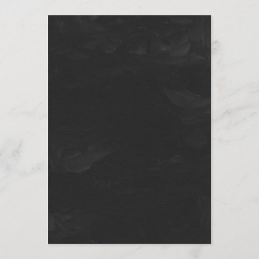 Gotische middeleeuwse Gold Ivy Wedding Menu (Achterkant)