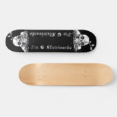 Gotische-Middeleeuwse Skateboard (Horizontaal)
