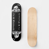 Gotische-Middeleeuwse Skateboard (Voorkant)