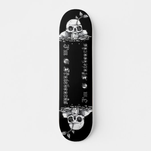 Gotische-Middeleeuwse Skateboard (Voorkant)
