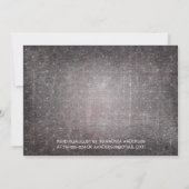 Gotische middeleeuwse Sweet 16 verjaardagsfeest ui Kaart (Achterkant)