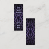 Gotische mini-bladwijzer of magere visitekaartjes (Voorkant / Achterkant)