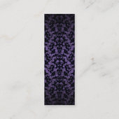 Gotische mini-bladwijzer of magere visitekaartjes (Achterkant)